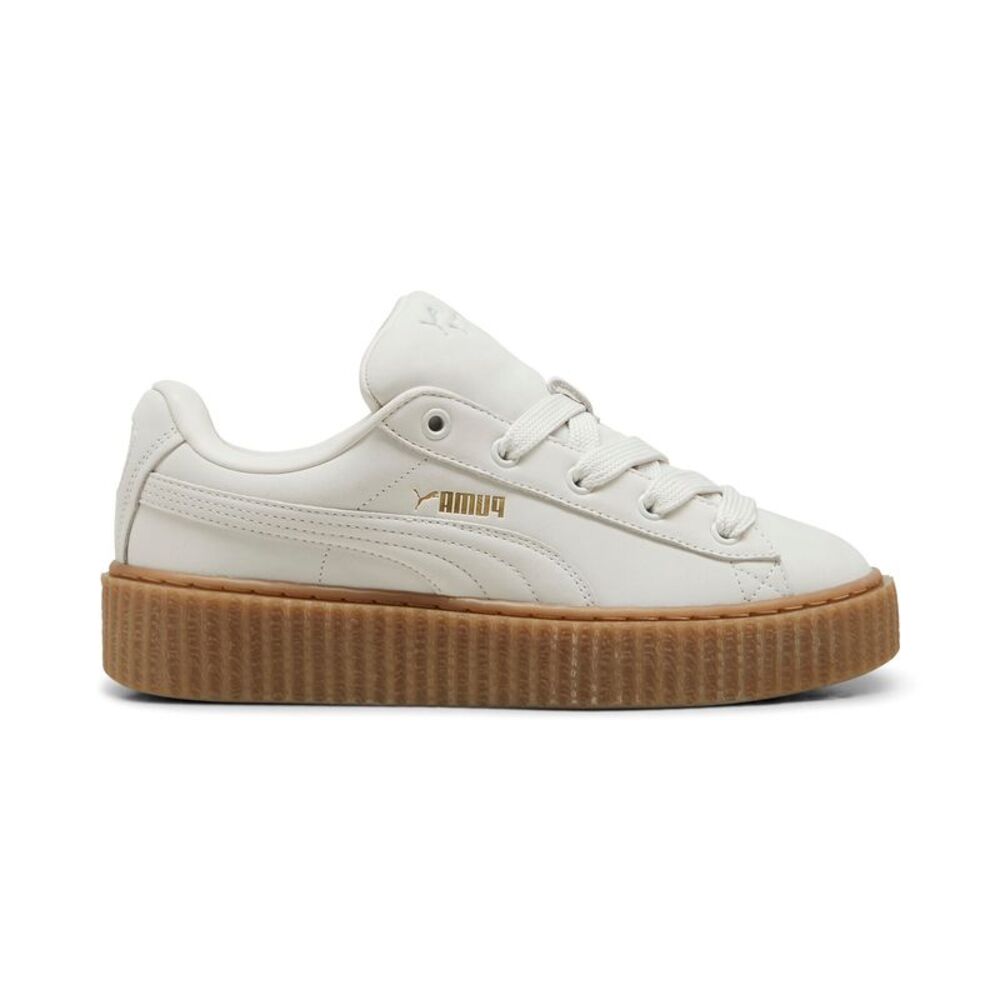 Puma Womens Creeper Phatty Nubuck White Shoes (NWT)